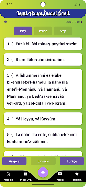 İsmi Azam Duası - Sesli Okunuş Screenshot 1
