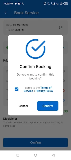 Khadamat (Home Services) Screenshot 1