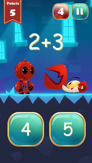Basic Math Battle Screenshot 0