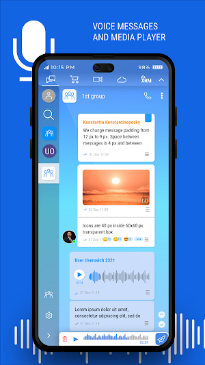 Cross Messenger Screenshot 2