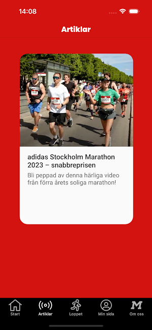 Stockholm Marathon Screenshot 3