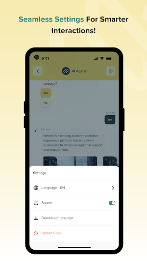 Netomi Agentic AI Screenshot 3