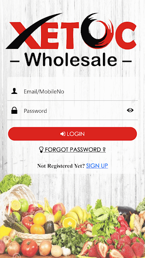 Xetoc - Online Grocery Shopping App Screenshot 0