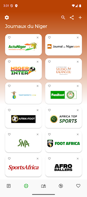 Journaux du Niger Screenshot 1