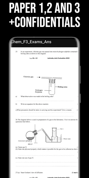 Chemistry Form 3 Exams+Answers Screenshot 1