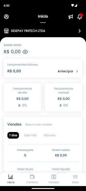 SidePay Screenshot 1