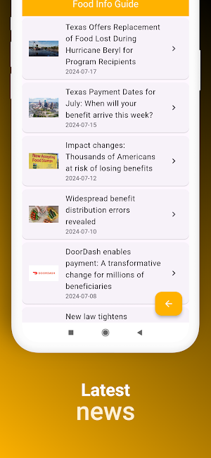 Food Benefits. Info Guide Screenshot 3