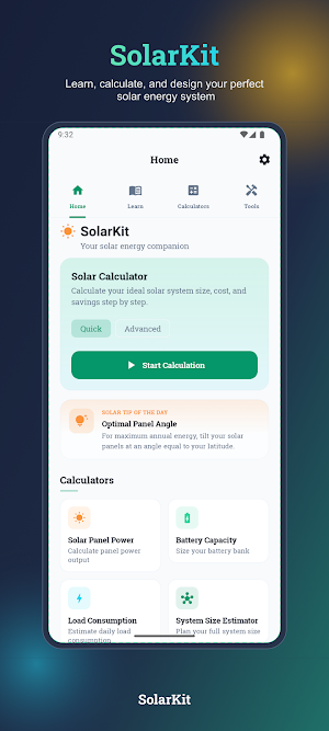 SolarKit - SolarPower Tools Screenshot 0