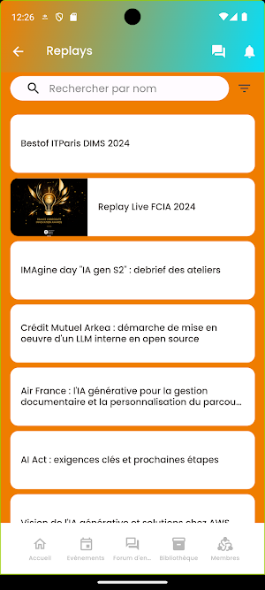 IMA - Réseau Screenshot 3