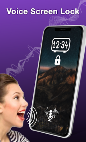 Voice Screen Lock Screenshot 1