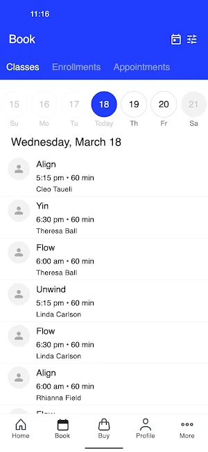 Urban Yoga Central Coast Screenshot 1