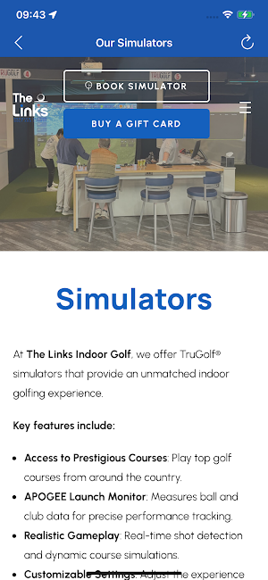 The Links Indoor Golf Screenshot 2