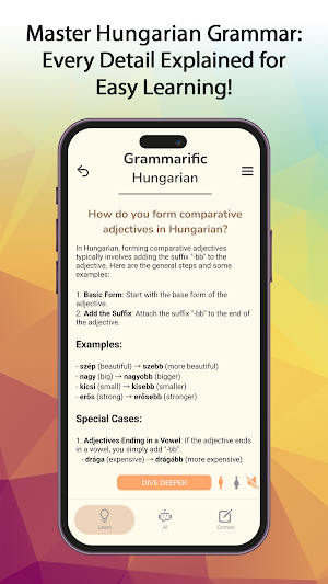 Grammarific: Hungarian Grammar Screenshot 2