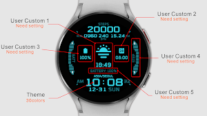 IWF Valuable III watch face Screenshot 1