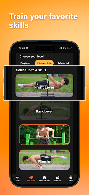 CalisthenicsLab Screenshot 1
