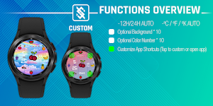 BFF2- Pixel Fruit watchface Screenshot 2