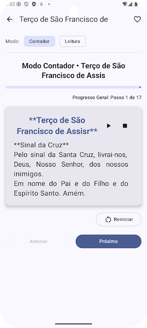Terço são Francisco de Assis Screenshot 2