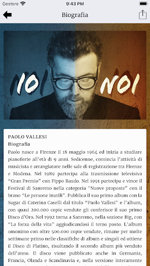 Paolo Vallesi Screenshot 2