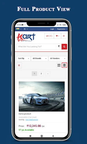 Kart Multivendor-Best Ecommerce Multivendor Portal Screenshot 3