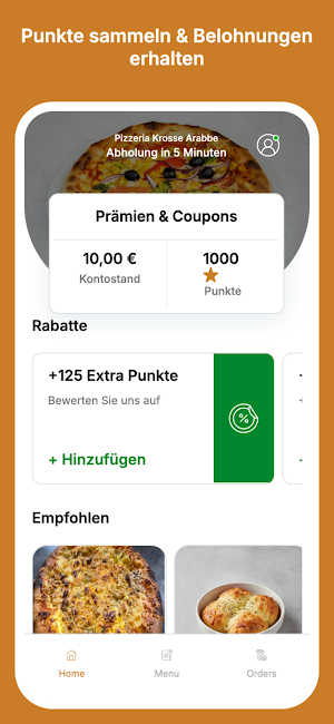 Pizzeria krosse Arabbe Screenshot 0