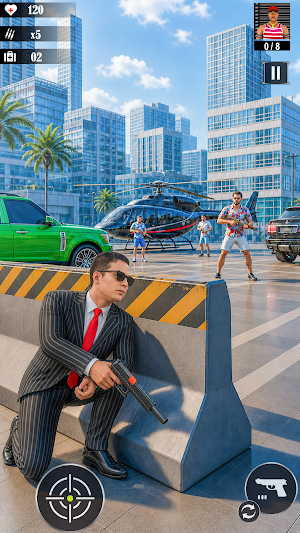 Agent Shooter: Hitman Game Screenshot 1