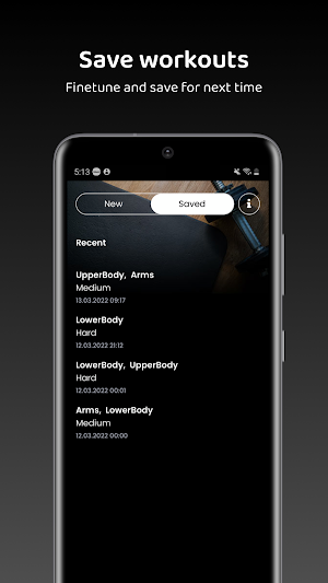 Tony's Dumbbell Home Workout Screenshot 2