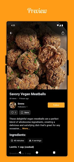 Toastpad - Cooking recipes Screenshot 2