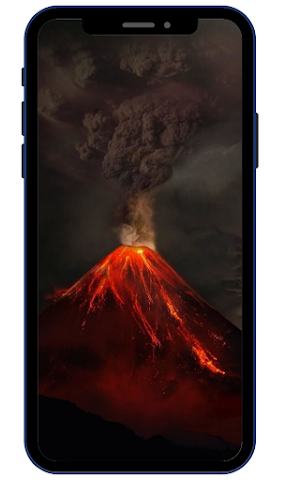 Volcano Lava Wallpapers Screenshot 1