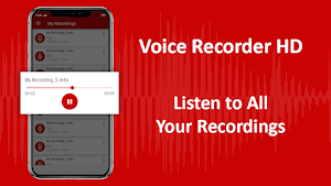 Voice Recorder HD 2021 - Sound Recorder Free Screenshot 2