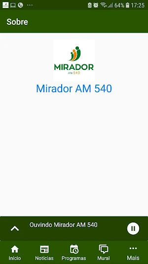 Rádio Mirador AM 540 Screenshot 2