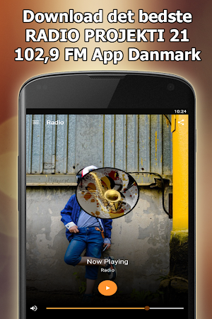 Radio PROJEKTI 21 102,9 FM Online Gratis Danmark Screenshot 1