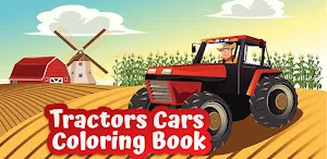 tractor cars - coloring book Screenshot 3