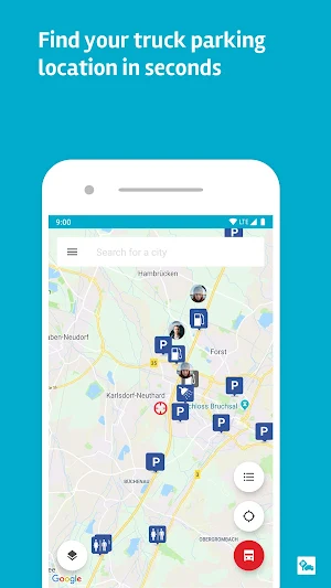 Truck Parking Europe Screenshot 0