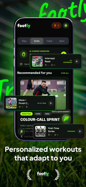 Footly: AI Soccer Coach Screenshot 0