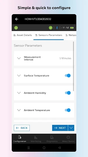 Honeywell Versatilis Connect Screenshot 3