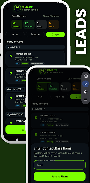 Smart Contact Scanner Pro Screenshot 3