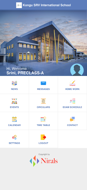 Kongu SRV International School Screenshot 1