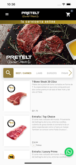 Pretelt Meats Screenshot 0