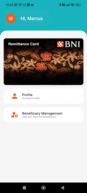 BNI DigiRemit Screenshot 1