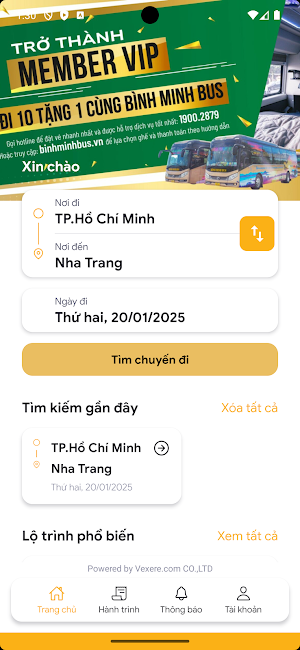 Nhật Dương Bình Minh Bus Screenshot 0