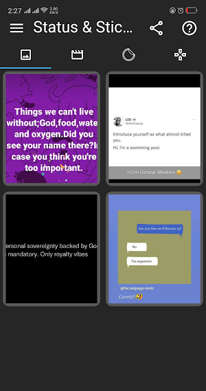 Status & Sticker Saver Screenshot 2