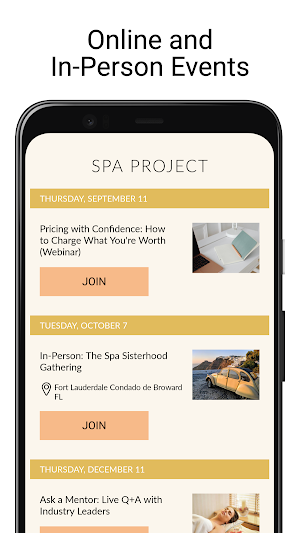 Spa Project Screenshot 3