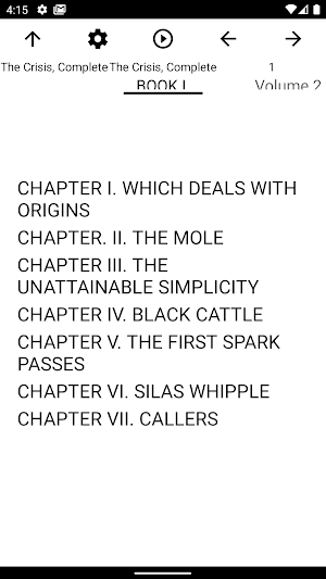Book, The Crisis, Complete Screenshot 1