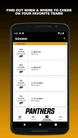 Antioch Panthers Screenshot 1