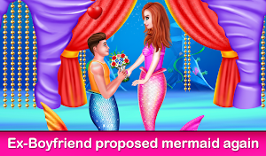 Mermaid Rescue Story2 - Mermaid Marriage Proposal Screenshot 2
