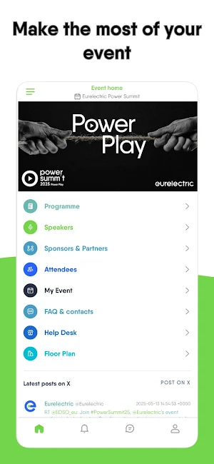 Eurelectric Events Screenshot 1