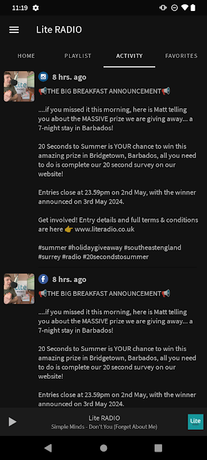 Lite RADIO Screenshot 3