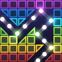 Bricks Breaker Hit - Glow Balls