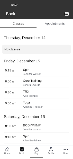 Willmore Training-Guntersville Screenshot 1
