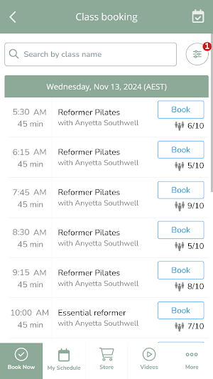 Spirit Pilates Screenshot 1